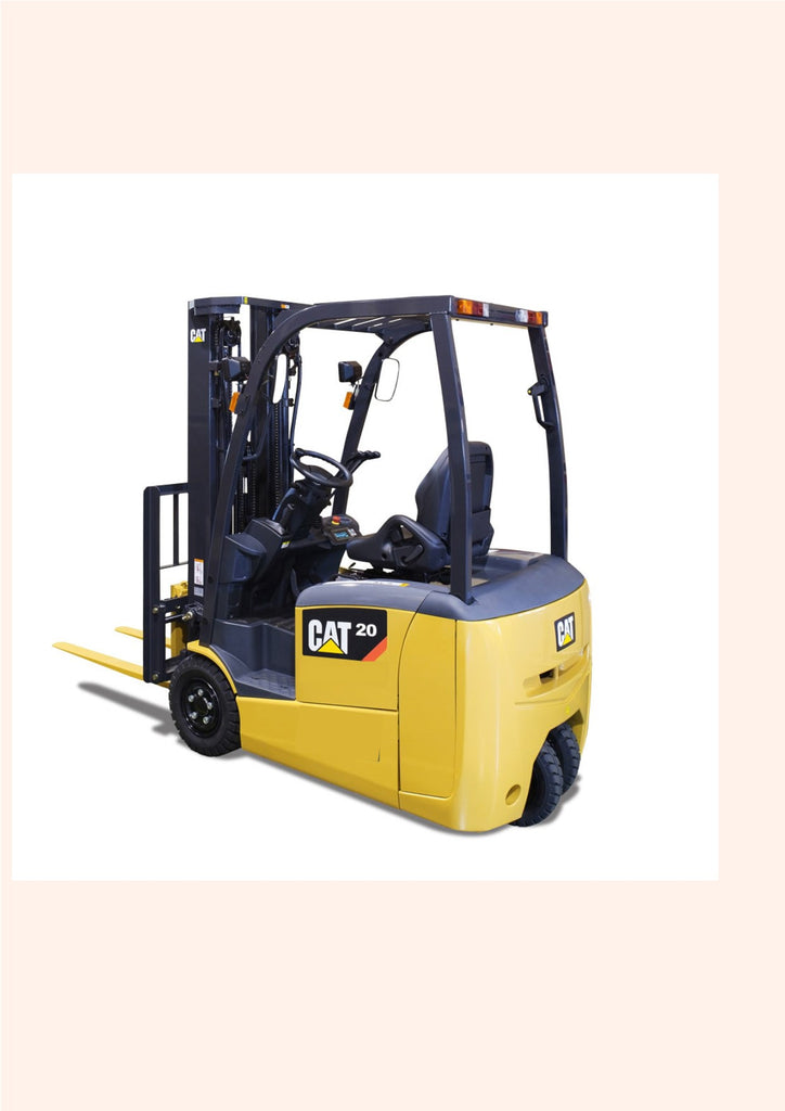 3 wheel battery electric forklift